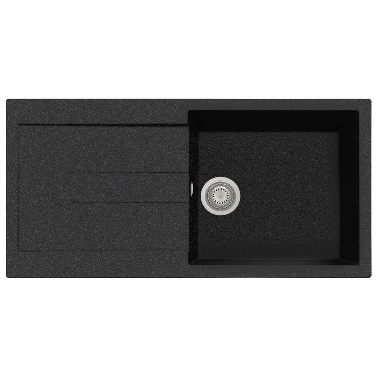 Belfry Kitchen Bjorn 99cm x 50cm Kitchen Sink Wayfair.co.uk